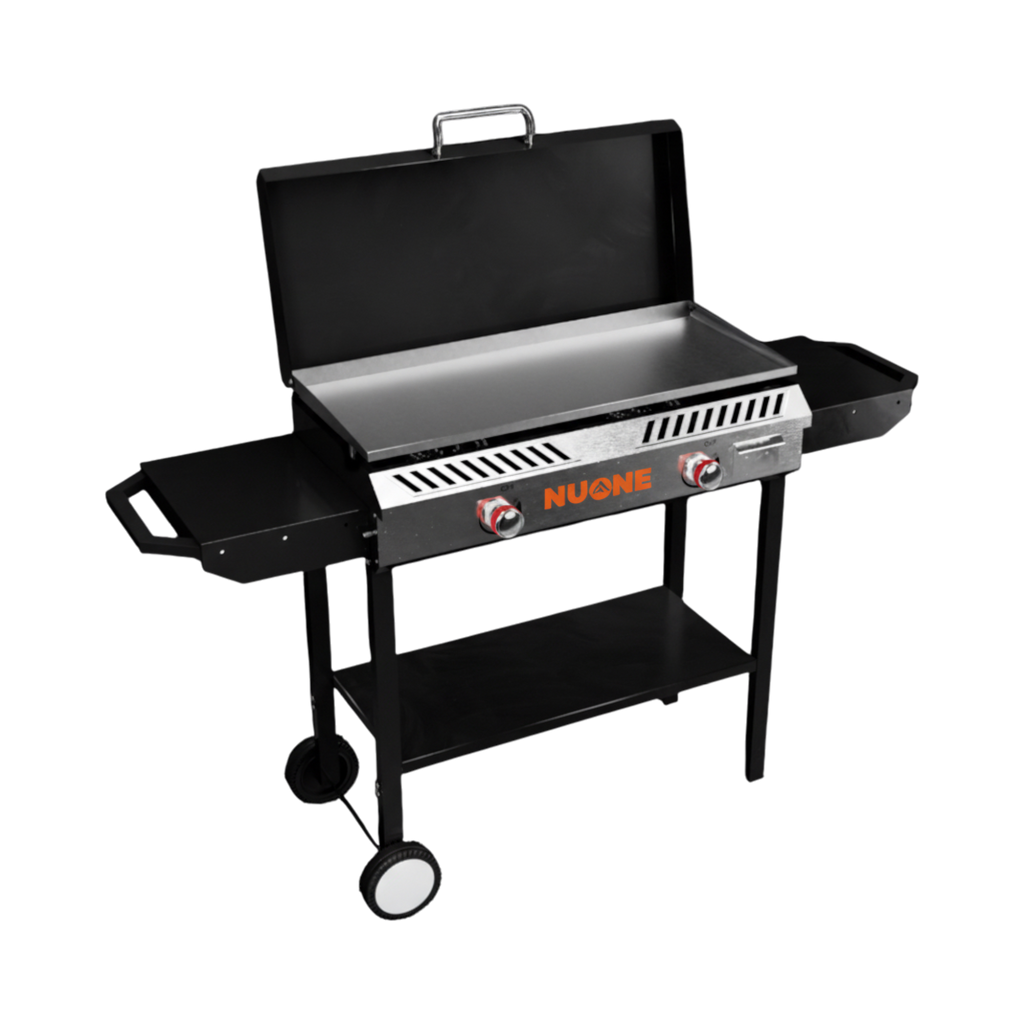 High Pressure Double Burner with Griddle
