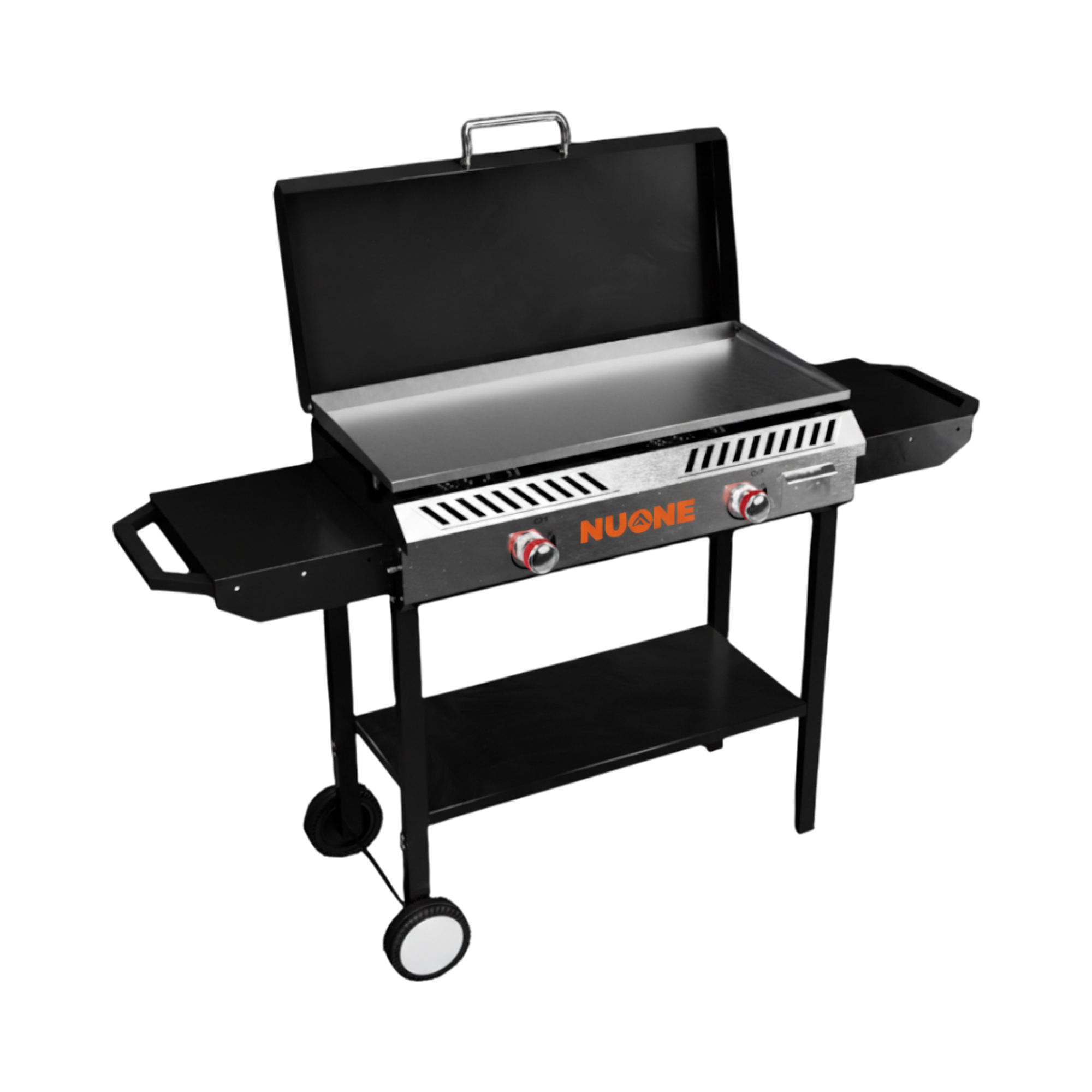 High Pressure Double Burner with Griddle