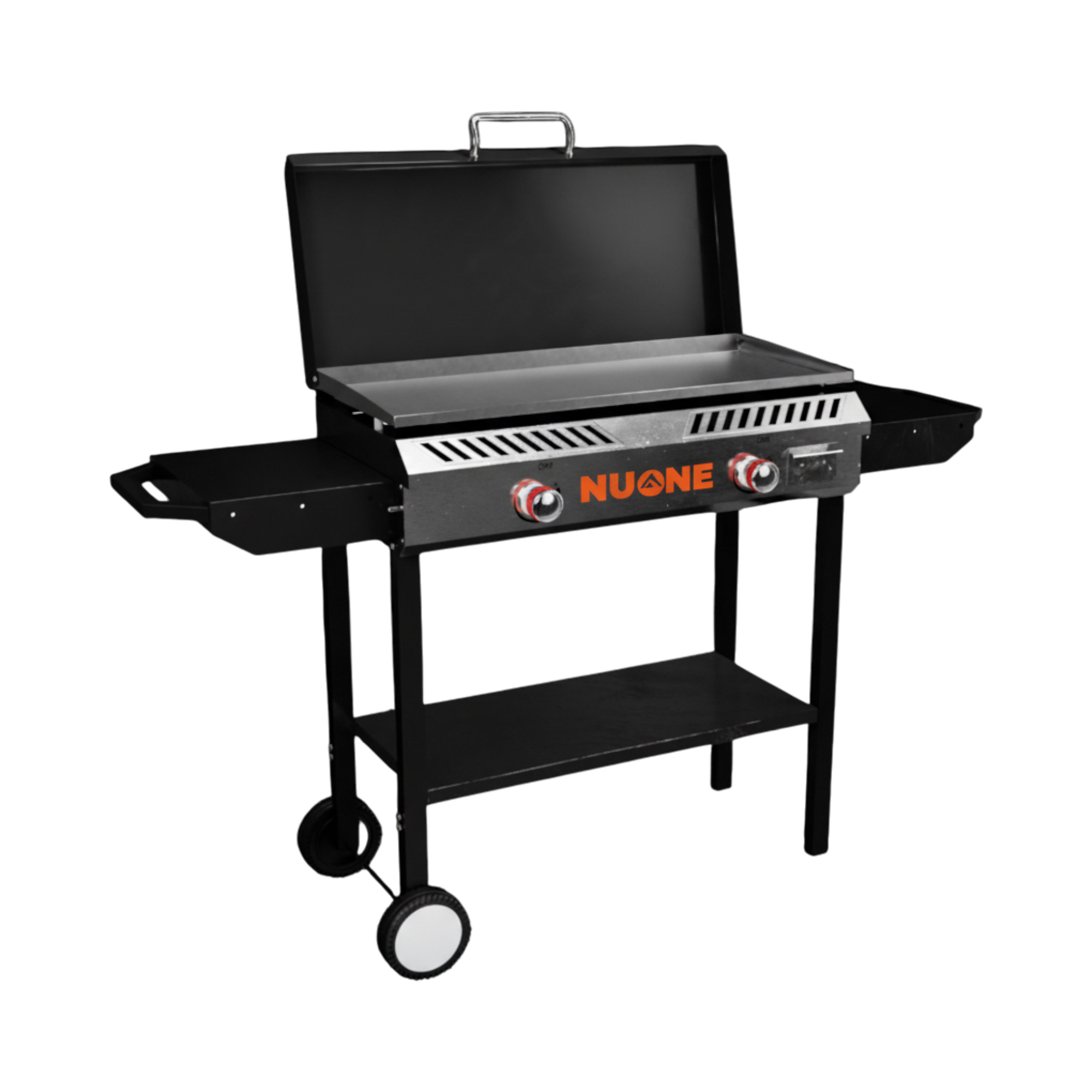 High Pressure Double Burner with Griddle
