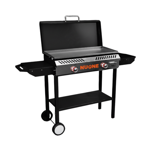 High Pressure Double Burner with Griddle